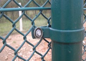 China Decorative 2.1m PVC Coated Chain Link Wire Mesh OEM For Boundary Wall on sale