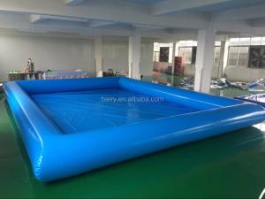 Best Portable Mobile Inflatable Swimming Pool With Water Roller Toys wholesale