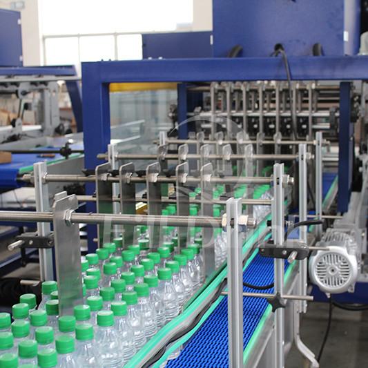 Cheap Straight Linear Type Printed Automatic Shrink Wrap Machine For Beverage for sale