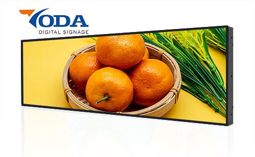 Cheap Long LCD Screen Shelf Stretched Bar LCD Display for sale