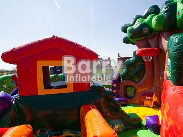 Cheap Custom Blow Up Obstacle Course For Kid Party Time Playground Inflatable Jumping Bounce for sale