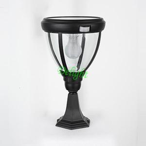 China PIR Motion Sensor Solar post Light garden (DL-MSP15) on sale