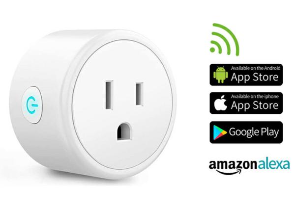 Cheap Smart Plug Mini Outlet Compatible with Amazon Alexa and Google Assistant for sale