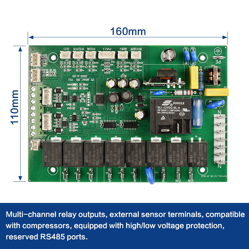 Fresh Air Ventilation & Dehumidifier Unit Main Control Board