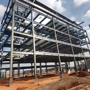China Budget-Friendly Multi Story Prefabricated Heavy Steel House High Rise Steel Structures Building Warehouse Workshop on sale