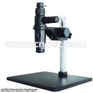 China Stereo Optical Microscope Monocular Zoom Video Microscope A21.0902 on sale