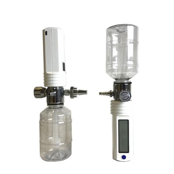 Cheap DN6.0 1.5%FS Oxygen Flowmeter With Humidifier Bottle RS485 Password Protected Access for sale