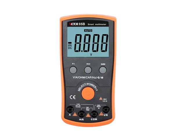 Cheap Handheld Smart Auto Range Digital Multimeter Continuity Test Anti Burning for sale