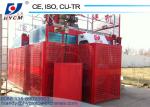 SC100/100 Double Cages Material Construction Elevator for Bridge with Safety
