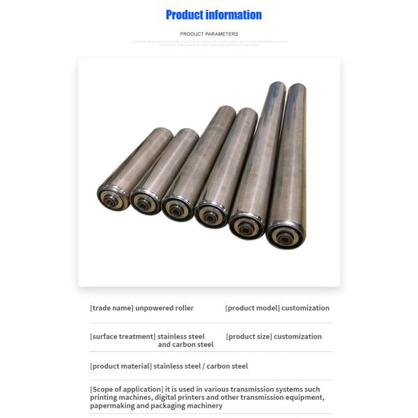Accumulation Warehouse System Conveyor Roller With Sprocket