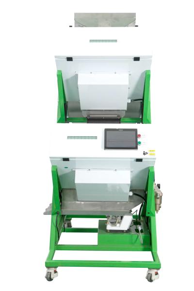 Cheap Intelligent Double Layer Optical Color Sorter , High Accuracy CCD Color Sorter for sale