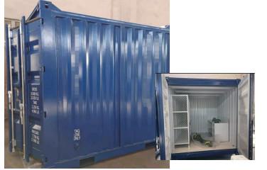 Cheap 10 Tonne Galvanized Steel Offshore Container 10ft Half Height for sale