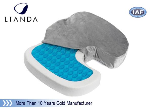 Cheap High Rebound Memory Foam Gel Seat Cushion Brand Label Available for sale