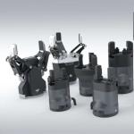 Three Finger Servo Electric Gripper CGC-80 With CNGBS 6 Axis Robot Arm For