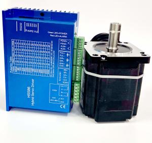 12NM Closed Loop Stepper Motor For Cnc Machine 6A 6.5mH Black And Blue