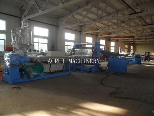 Cheap PE PP Wood Plastic Composite Board Extrusion Line , Wood Composite Board Making Machine for sale