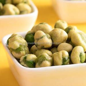 Best Wholesale Price OEM Snacks Salty Green Pea for Bar Wedding Delicious Coated Green Peas wholesale