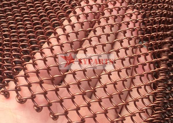 Cheap Architectural Decorative Metal Mesh Drapery Curtain For Room Divider for sale