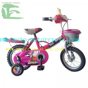 Best Protective Steel Fork / Stem 12 / 14 Children Bicycle With BMX Saddle wholesale