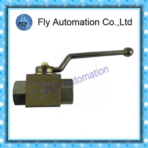 Cheap KHB - G1/4 G3/8 Floating Ball Valve High Pressure With 500 Bar for sale