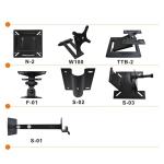 7 Inch Open Frame LCD Display , Motion Sensor LCD Monitor Desktop Mount