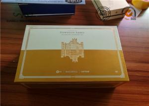 China Rigid Paper Flip Cardboard Handcrafted Gift Boxes Pantone & CMYK Color on sale