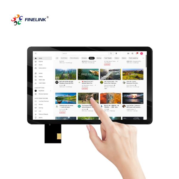 Cheap 10.1 Inch Open Frame Monitor ODM Multi Touch Capacitive Touchscreen Panel for sale
