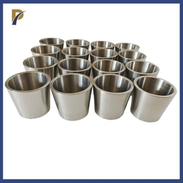 Cheap 25ml 50ml 45ml Tapered Zirconium Crucible Analysis Zr702 Crucible With 1mm 2mm for sale