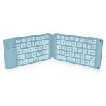 Rechargeable Full Size Folding Keyboard , Folding Wireless Keyboard Compatible