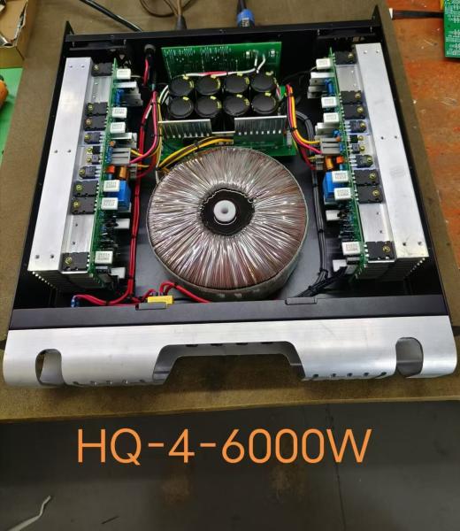 Cheap 4X250W 4-Channel Power Amplifier For Audio Amplification With Versatile Connectivity for sale