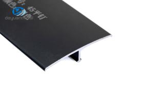 Best Anodised T Shape Aluminium Profile , 0.7-2mm Aluminum Channel T Slot wholesale