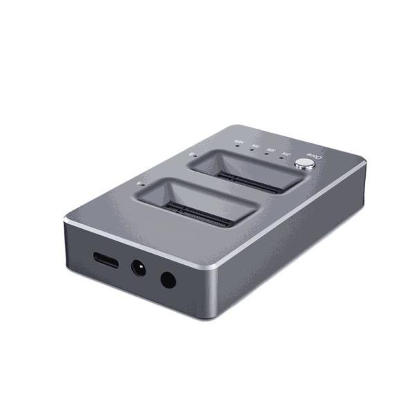 Cheap Offline Clone Docking Station External Hard Drive Duplicator Dock NVMe M.2 SSD Support One Key System Disk Copy for sale