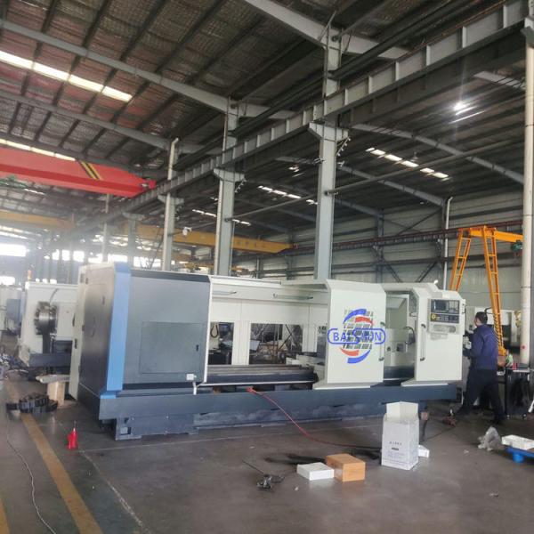 Cheap Large Pindle Diameter Lathe Machine CNC Pipe Screw Cutting Pipe Threading Lathe for sale