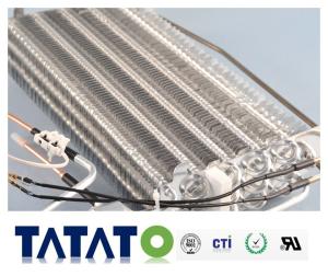 Slant Inserting Aluminum Fin Heat Exchanger For High End Frost Free Refrigerators