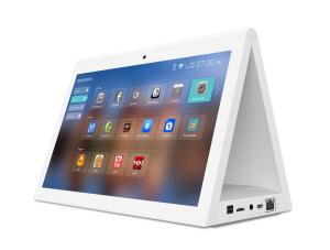 China White RK3288 10.1 Inch Android Tablet Pc , POS Dual Screen Android Tablet on sale