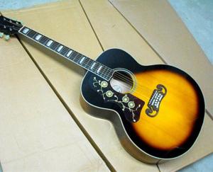 China 2018 New left handed Chibson G200 acoustic guitar lefty GB GB200 electric acoustic guitar lefty vintage looking on sale