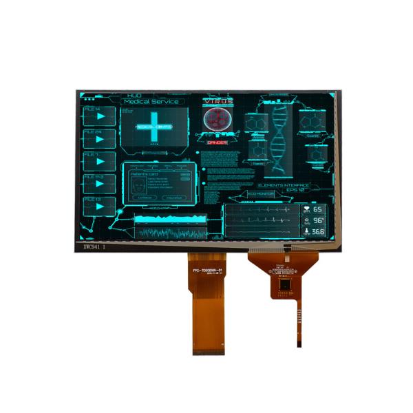 Cheap 24bit RGB Interface , 9 Inch Tft Display 800x480, With Touch Panel for sale