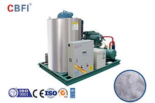 Cheap Air Cooling PLC 1Mm 2Mm Flake Ice Making Machine for sale