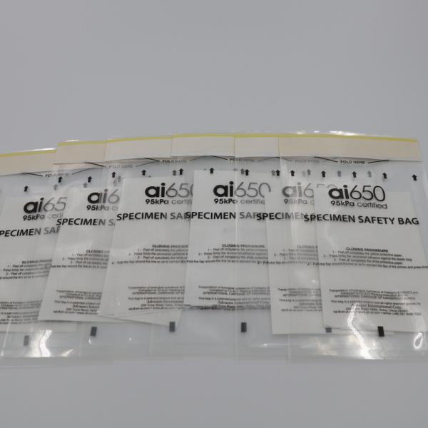 Cheap Gravure Printing Laboratory Specimen Transport Bags Customization for sale