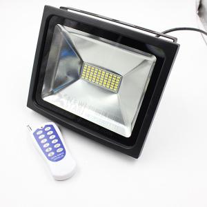 RF remote 30w solar led flood lights, solar panel led floodlight with Remote