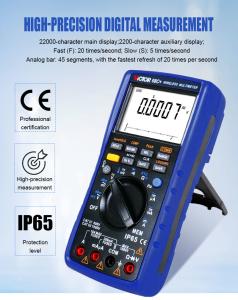 VICTOR 98C+ wireless Digital Multimeter 22000 counts display auto range multimeter