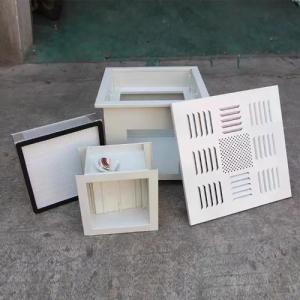 H13 Ceiling HEPA Filters Module HEPA Box In Terminal For Cleanroom
