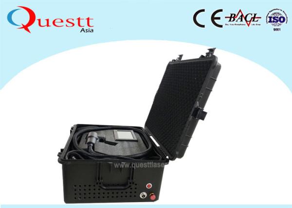 Cheap Suitcase 100W Handheld Laser Rust Removal Machine With Bluetooth Controller for sale