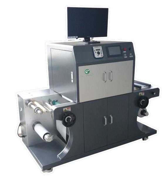 Cheap CMYK Film Digital Laser Label Printer Lighting Control 7.26m/min for sale