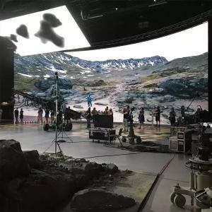 XR 3D Immersive Led Display , Movie Virtual Production Led Wall
