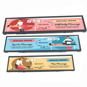 Custom Size LCD Shelf Edge Display , Indoor Digital Signage Advertising Player