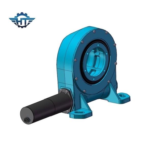Cheap Full Circle Rotation Enclosed Worm Gear Slewing Drive For vertical single axis Solar Tracking System for sale