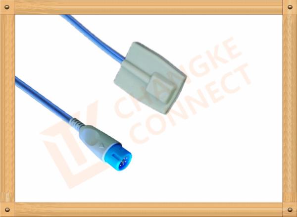 Cheap BIOLIGHT Spo2 Probe Sensor 12  Pin Reusable SpO2 Sensor Pediatric for sale