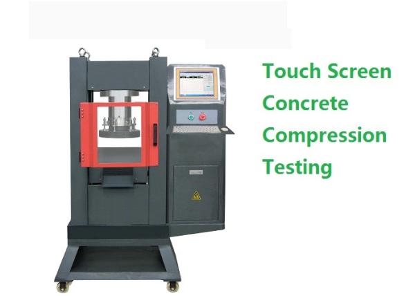 Cheap Digital Touch Screen 215mm Concrete Compression Testing Machine for sale