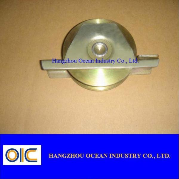 Cheap Sliding Gate Hardware Sliding Gate Wheel In Silver And Yellow Colour for sale